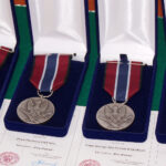 Marsz Szlakiem I Kompanii Kadrowej - wręczenie medali "Pro Patria" / Michał Kita - Radio Kielce