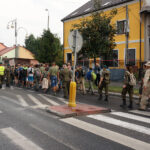 Marsz Szlakiem I Kompanii Kadrowej z Jędrzejowa do miejscowości Choiny nad Nidą w gminie Sobków / Michał Kita - Radio Kielce