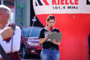 31.08.2017 - Kielce / Rynek - Ostatnia Stacja: Wakacje! / Bartosz Koziej / reporterka Katarzyna Prędotka