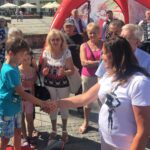 31.08.2017 - Kielce / Rynek - Ostatnia Stacja: Wakacje! / Bartosz Koziej / Wręczenie nagród za wyścig w kapsle