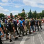 (07.08.2017) Kadrówka w Miechowie. Wręczenie odznaczeń. / Katarzyna Prędotka / (07.08.2017) Kadrówka w Miechowie. Wręczenie odznaczeń.