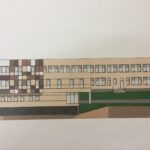 Wizualizacja Centrum Zdrowia Psychicznego / Świętokrzyskim Centrum Profilaktyki i Edukacji / Rzut planowanego budynku