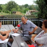 07.08.2017 Śladków Mały gm. Chmielnik. Letni Raport Dnia : Gospodarstwo agroturystyczne "Domek Na Wzgórzu" / Grzegorz Jamka - Radio Kielce / Gospodarstwo agroturystyczne "Domek Na Wzgórzu"