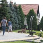 Grzegorz Jamka - Radio Kielce / Plenerowy Raport Dnia. "Raj przy Gościńcu" W Krajnie Pierwszym, w gminie Górno