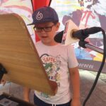 Stacja: wakacje! Szydłów / Piotr Michalski - Radio Kielce / 17.08.2017. Szydłów. Audycja RK Stacja: wakacje!