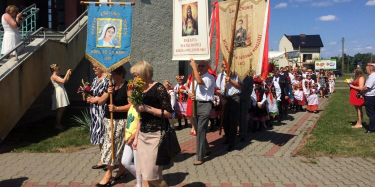 15.08.2017 Sandomierz. Dożynki miejskie / Grażyna Szlęzak-Wójcik - Radio Kielce / Sandomierz. Dożynki miejskie