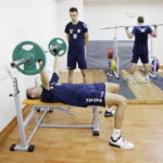 02.08.2017 Kielce. Kieleccy siatkarze rozpoczęli przygotowania do sezonu. / Jarosław Kubalski - Radio Kielce / Trening kieleckich siatkarzy.