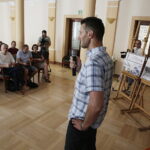 03.08.2017 Kielce. Przedstawienie koncepcji architektonicznej nowej siedziby teatru "Kubuś". Bernard Oziebły, dyrektor wydziału inwestycji. / Jarosław Kubalski - Radio Kielce / Koncepcja architektoniczna nowej siedziby teatru "Kubuś"