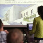 03.08.2017 Kielce. Przedstawienie koncepcji architektonicznej nowej siedziby teatru "Kubuś". / Jarosław Kubalski - Radio Kielce / Koncepcja architektoniczna nowej siedziby teatru "Kubuś"