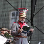 05.08.2017 Kraków. Uroczystości inaugurujące Marsz Szlakiem Pierwszej Kompanii Kadrowej. Lekcja śpiewania pieśni legionowych. / Jarosław Kubalski - Radio Kielce / Kraków. Uroczystości inaugurujące Marsz Szlakiem