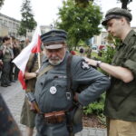 06.08.2017 Kraków. Uczestnicy Marszu Szlakiem Pierwszej Kompanii Kadrowej wyruszyli z Krakowa do Kielc. / Jarosław Kubalski - Radio Kielce / Marsz Szlakiem Pierwszej Kompanii Kadrowej wyruszył z Krakowa do Kielc