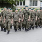 06.08.2017 Kraków. Uczestnicy Marszu Szlakiem Pierwszej Kompanii Kadrowej wyruszyli z Krakowa do Kielc. / Jarosław Kubalski - Radio Kielce / Marsz Szlakiem Pierwszej Kompanii Kadrowej wyruszył z Krakowa do Kielc