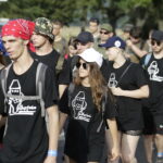 06.08.2017 Kraków. Uczestnicy Marszu Szlakiem Pierwszej Kompanii Kadrowej wyruszyli z Krakowa do Kielc. / Jarosław Kubalski - Radio Kielce / Marsz Szlakiem Pierwszej Kompanii Kadrowej wyruszył z Krakowa do Kielc