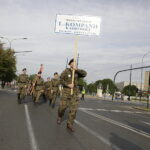 06.08.2017 Kraków. Uczestnicy Marszu Szlakiem Pierwszej Kompanii Kadrowej wyruszyli z Krakowa do Kielc. / Jarosław Kubalski - Radio Kielce / Marsz Szlakiem Pierwszej Kompanii Kadrowej wyruszył z Krakowa do Kielc