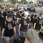 06.08.2017 Kraków. Uczestnicy Marszu Szlakiem Pierwszej Kompanii Kadrowej wyruszyli z Krakowa do Kielc. / Jarosław Kubalski - Radio Kielce / Marsz Szlakiem Pierwszej Kompanii Kadrowej wyruszył z Krakowa do Kielc