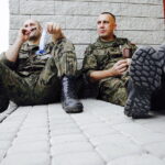 06.08.2017 Zaborze. Marsz Szlakiem Pierwszej Kompanii Kadrowej. / Jarosław Kubalski - Radio Kielce / Kadrówka na trasie do Słomnik