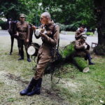 06.08.2017 Słomniki. Marsz Szlakiem Pierwszej Kompanii Kadrowej. / Jarosław Kubalski - Radio Kielce / Kadrówka weszła do Słomnik