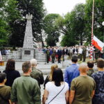 06.08.2017 Słomniki. Marsz Szlakiem Pierwszej Kompanii Kadrowej. / Jarosław Kubalski - Radio Kielce / Kadrówka weszła do Słomnik