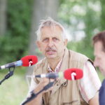 07.08.2017 Kielce. "Stacji: Wakacje" w Radiu Kielce. Gościem Pawła Solarza Był Wit Chamera. / Jarosław Kubalski - Radio Kielce / Wit Chamera i Paweł Solarz.