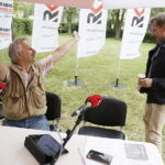 07.08.2017 Kielce. "Stacji: Wakacje" w Radiu Kielce. Gościem Pawła Solarza Był Wit Chamera. / Jarosław Kubalski - Radio Kielce / Wit Chamera i Paweł Solarz.