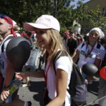 08.08.2017 Kielce. Piesza pielgrzymka diecezji kieleckiej na Jasną Górę wkracza do Kielc. / Jarosław Kubalski - Radio Kielce / Pielgrzymka wkracza do Kielc.