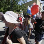 08.08.2017 Kielce. Piesza pielgrzymka diecezji kieleckiej na Jasną Górę wkracza do Kielc. / Jarosław Kubalski - Radio Kielce / Pielgrzymka wkracza do Kielc.