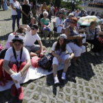 08.08.2017 Kielce. Piesza pielgrzymka diecezji kieleckiej na Jasną Górę wkracza do Kielc. / Jarosław Kubalski - Radio Kielce / Pielgrzymka wkracza do Kielc.