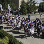 08.08.2017 Kielce. Piesza pielgrzymka diecezji kieleckiej na Jasną Górę wkracza do Kielc. / Jarosław Kubalski - Radio Kielce / Pielgrzymka wkracza do Kielc.