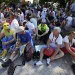 08.08.2017 Kielce. Piesza pielgrzymka diecezji kieleckiej na Jasną Górę wkracza do Kielc. / Jarosław Kubalski - Radio Kielce / Pielgrzymka wkracza do Kielc.