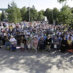 08.08.2017 Kielce. Piesza pielgrzymka diecezji kieleckiej na Jasną Górę wkracza do Kielc. / Jarosław Kubalski - Radio Kielce / Pielgrzymka wkracza do Kielc.