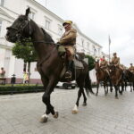 12.08.2017 Kielce. Marsz Szlakiem Pierwszej Kompanii Kadrowej wkroczył do Kielc. Kawaleria. / Jarosław Kubalski - Radio Kielce / Marsz Szlakiem Pierwszej Kompanii Kadrowej wkroczył do Kielc