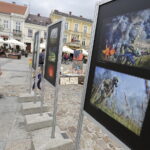 12.08.2017 Kielce Rodzinny Piknik z Legionistami. Wystawa „W żołnierskim mundurze” autorstwa Marzeny Mąkosy. / Jarosław Kubalski - Radio Kielce / Rodzinny Piknik z Legionistami na Rynku w Kielcach