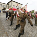 13.08.2017 Daleszyce. Uroczystości z okazji 73. rocznicy wymarszu I Batalionu 4 Pułku Piechoty Legionów Armii Krajowej na pomoc walczącej Warszawie. / Jarosław Kubalski - Radio Kielce / 73. rocznica wymarszu I Batalionu 4 Pułku Piechoty Legionów Armii Krajowe do Warszawy.