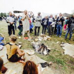 13.08.2017 Nowa Słupia. Dymarki w Centrum Kulturowo- Archeologicznym. / Jarosław Kubalski - Radio Kielce / Dymarki w Nowej Słupi