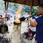 13.08.2017 Nowa Słupia. Dymarki w Centrum Kulturowo- Archeologicznym. / Jarosław Kubalski - Radio Kielce / Dymarki w Nowej Słupi