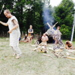 13.08.2017 Nowa Słupia. Dymarki w Centrum Kulturowo- Archeologicznym. / Jarosław Kubalski - Radio Kielce / Dymarki w Nowej Słupi