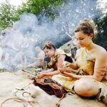 13.08.2017 Nowa Słupia. Dymarki w Centrum Kulturowo- Archeologicznym. / Jarosław Kubalski - Radio Kielce / Dymarki w Nowej Słupi