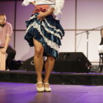 13.08.2017 Kielce. Letnia scena przed KCK. Koncert z cyklu "Tarasy Sztuki". Występ zespołu Corazon Flamenco. / Jarosław Kubalski - Radio Kielce / Koncert zespołu Corazon Flamenco przed KCK