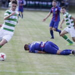 15.08.2017 Daleszyce. Piłka nożna III liga. Mecz Spartakus Daleszyce - Orlęta Radzyń Podlaski. / Jarosław Kubalski - Radio Kielce / Mecz III Ligii Spartakus Daleszyce - Orlęta Radzyń Podlaski