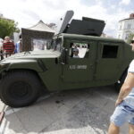 15.08.2017 Kielce. Pojazdy wystawione przez żołnierzy na placu Wolności / Jarosław Kubalski - Radio Kielce / Kielce. Pojazdy wystawione przez żołnierzy na placu Wolności