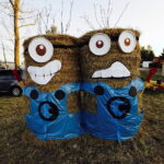 15.08.2017 Zrecze Chałupczańskie. Dożynki gminy Chmielnik. Dekoracje we wsi. / Jarosław Kubalski - Radio Kielce / Dożynki w Zreczu Chałupczańskim.