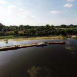 16.08.2017 Szczucin. Rzeka Wisła. Barka. / Jarosław Kubalski / Radio Kielce / Szczucin. Rzeka Wisła.