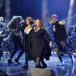 19.08.2017 Kielce. Koncert Gwiazdy Letniego Nieba w amfiteatrze na Kadzielni. Zespół Lombard. Marta Cugier. / Jarosław Kubalski  /  Radio Kielce / Kielce. Koncert Gwiazdy Letniego Nieba