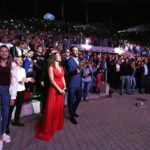 19.08.2017 Kielce. Koncert Gwiazdy Letniego Nieba w amfiteatrze na Kadzielni. Edyta Herbuś i Tomasz Wolny. / Jarosław Kubalski  /  Radio Kielce / Kielce. Koncert Gwiazdy Letniego Nieba