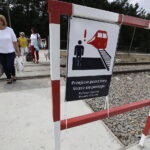 21.08.2017 Włoszczowa.  Stacja kolejowa Włoszczowa Północ. Dojście na peron 2 z uwagi na remont peronu 1. / Jarosław Kubalski  /  Radio Kielce / Włoszczowa Północ. Dojście na peron 2 stacji.