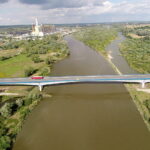 23.08.2017 Połaniec. Wisła. Elektrownia Połaniec. Most na Wiśle. / Jarosław Kubalski  /  Radio Kielce / Połaniec. Most na Wiśle.