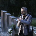 25.08.2017 Kielce. Uroczystości w 75. rocznicę zagłady getta kieleckiego. Bogdan Białek. / Jarosław Kubalski  /  Radio Kielce / Kielce. Uroczystości w 75. rocznicę zagłady getta kieleckiego.