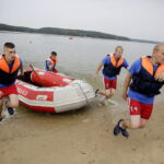 Chańcza koło Rakowa. Otwarte Mistrzostwa Grup Szybkiego Reagowania na Wodzie (26.08.2017) / Jarosław Kubalski - Radio Kielce / Chańcza koło Rakowa. Otwarte Mistrzostwa Grup Szybkiego Reagowania na Wodzie