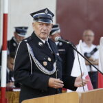 28.08.2017 Piekoszów. 95 lecie OSP.  Mirosław Pawlak. / Jarosław Kubalski  /  Radio Kielce / Piekoszów. 95 lecie OSP.