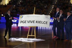 31.08.2017 Kielce. Prezentacja zespołu PGE Vive Kielce. Nowe logo / Jarosław Kubalski / Radio Kielce / Kielce. Prezentacja zespołu PGE Vive Kielce